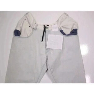 New! Fumito Ganryu Unique Runway Indigo Bleach Denim Jeans 40x28